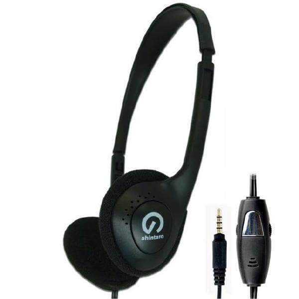 Stereo Headset With Inline Microphone (Single Combo 3.5mm Jack)