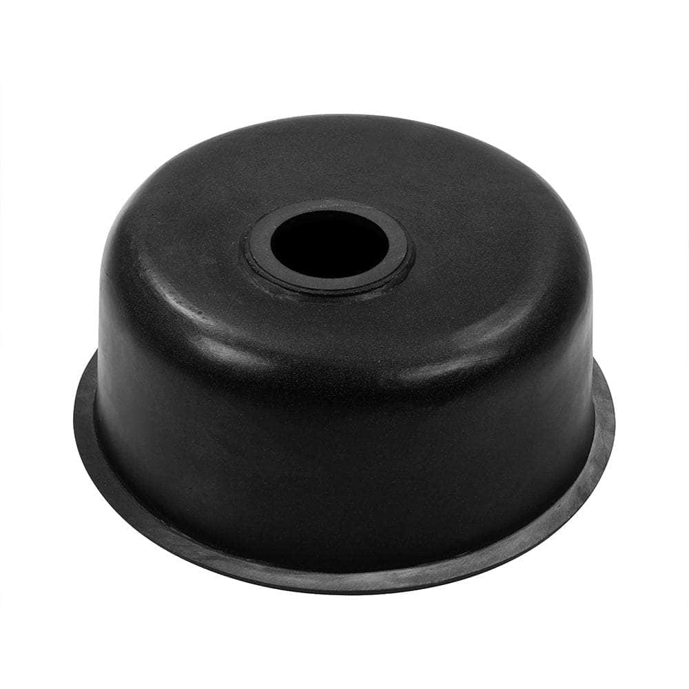 Stone Kitchen Sink Round 430Mm Granite Under/Topmount Basin Bowl Laundry Black