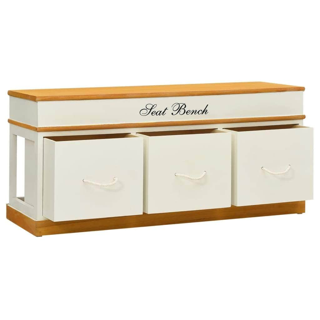 Storage Bench Shoe Cabinet Entryway Bench