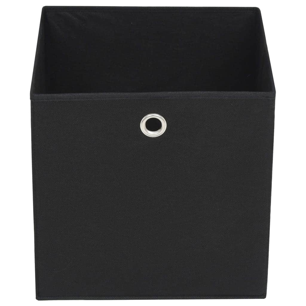 Storage Boes 10 pcs Non-woven Fabric Black