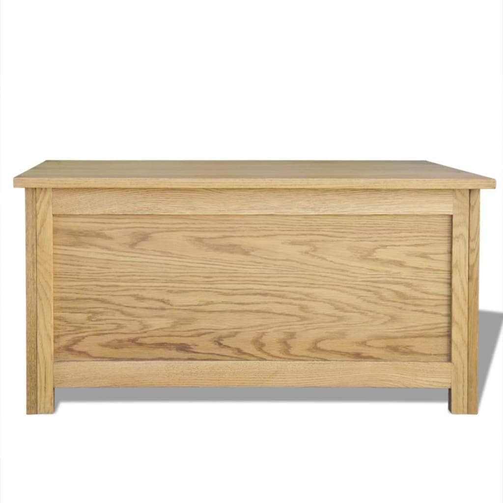 Storage Box Solid Oak Wood