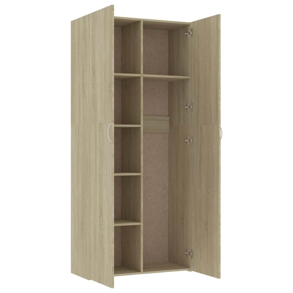 Storage Cabinet Sonoma Oak Chipboard