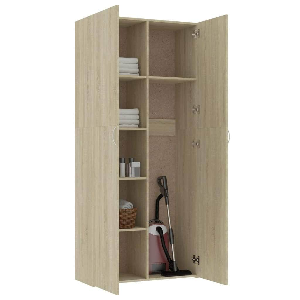 Storage Cabinet Sonoma Oak Chipboard