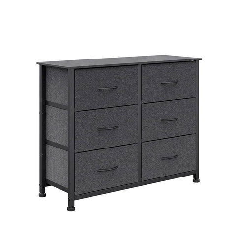 Storage Cabinet Tower Chest - Dark Grey