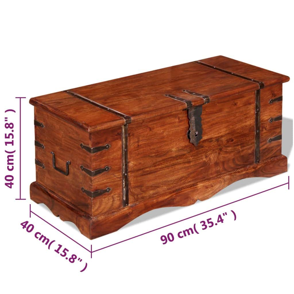 Storage Chest  Solid Wood