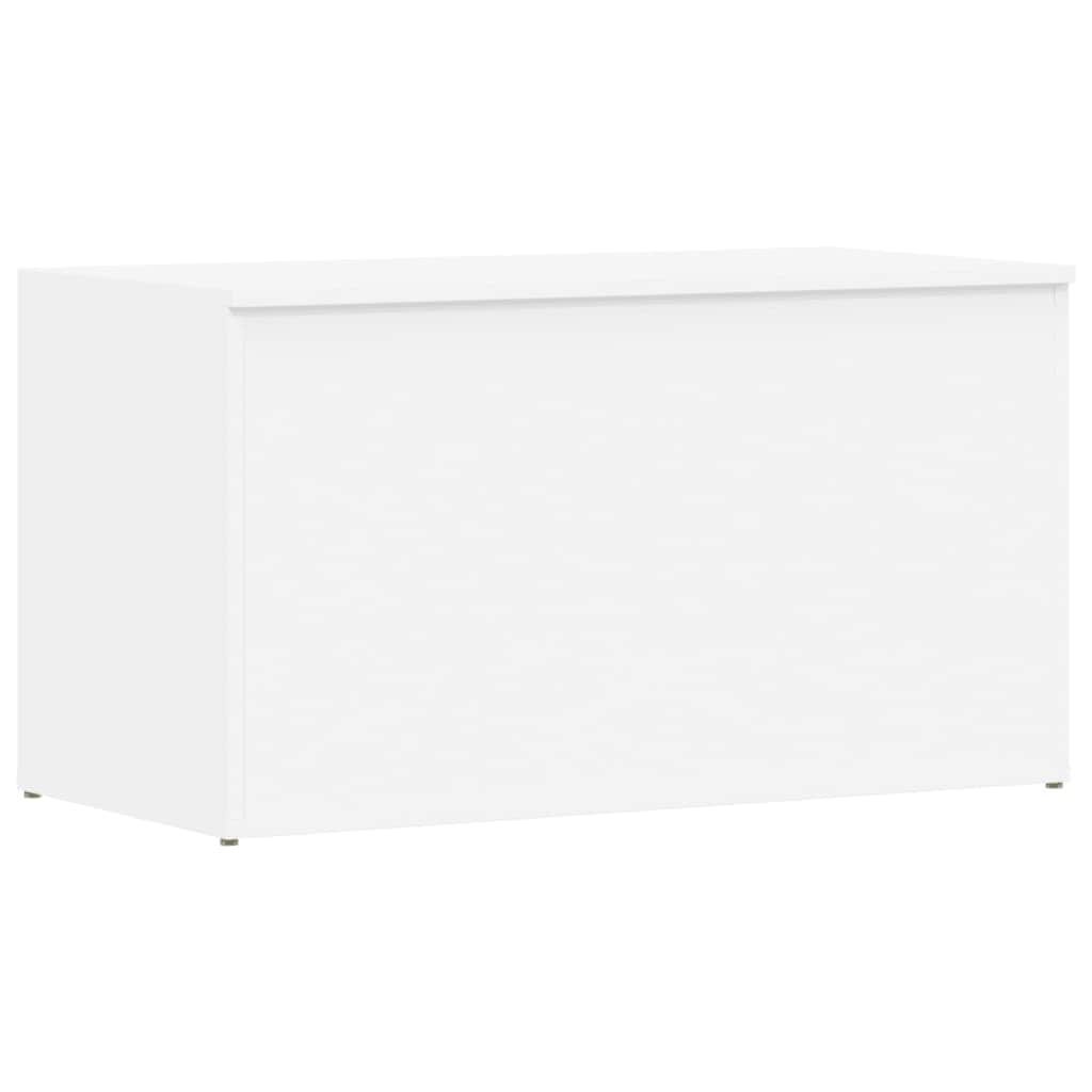 Storage Chest White Engineered Wood