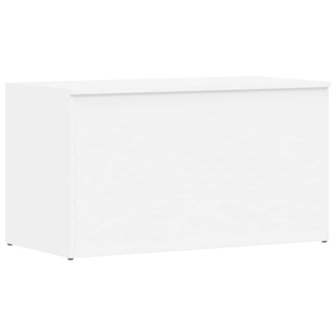 Storage Chest White Engineered Wood