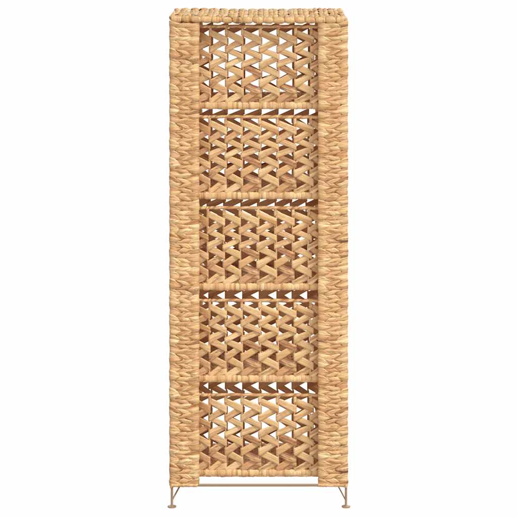 Storage Unit with 5 Baskets Water Hyacinth