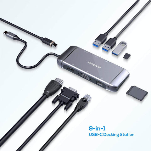 Mbeat Elite X9 9-In-1 Usb-C Docking Station