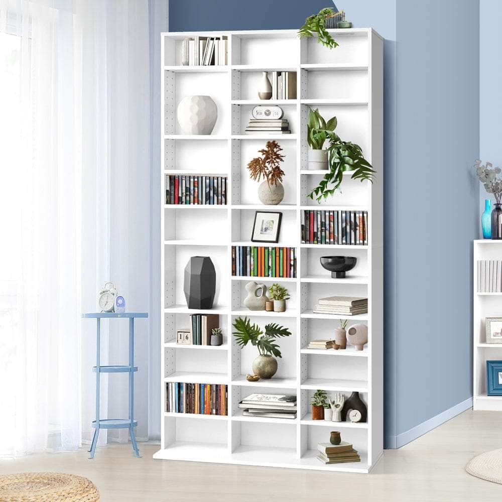 Stylish and Functional Wooden Shelving Unit