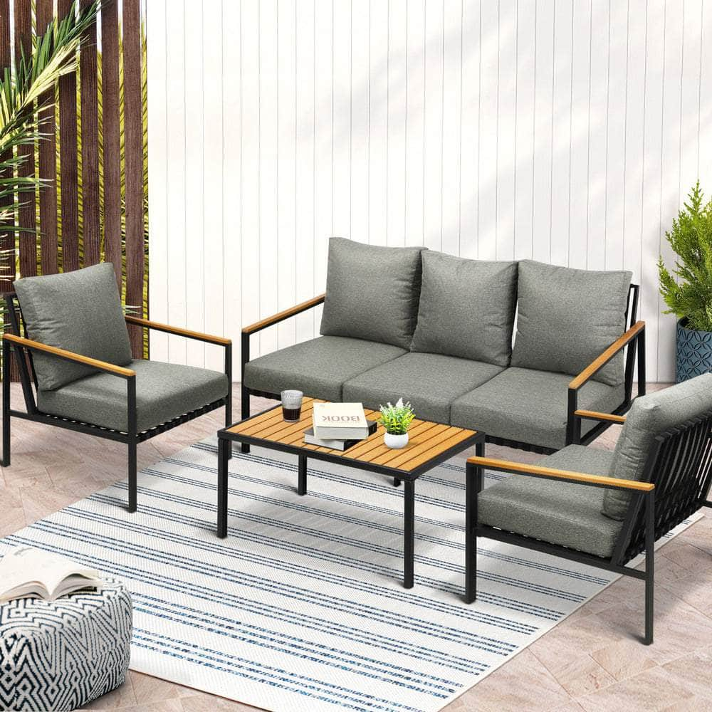 Stylish and Relaxing: Cushioned Outdoor Furniture for Your Patio Retreat