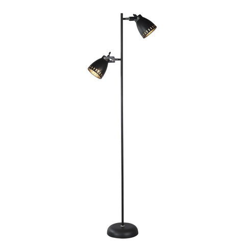 Stylish Audrey Floor Lamp - Black