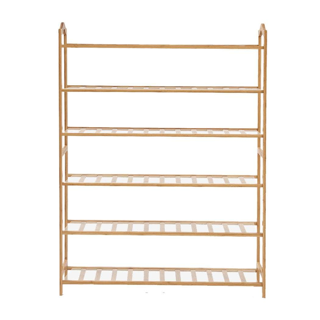 Stylish Bamboo Shoe Rack Storage Wooden