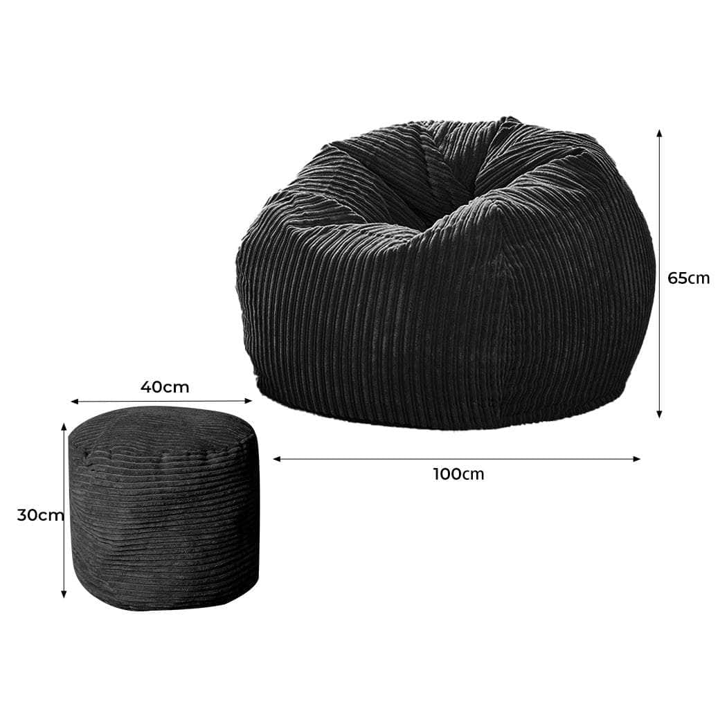 Stylish Bean Bag Chair Cover Home Game