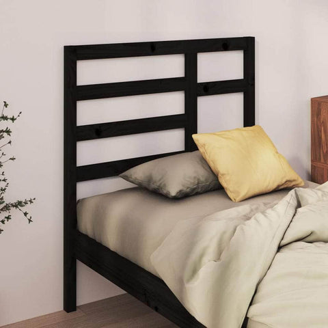 Stylish Bed Headboard -Solid Wood Pine