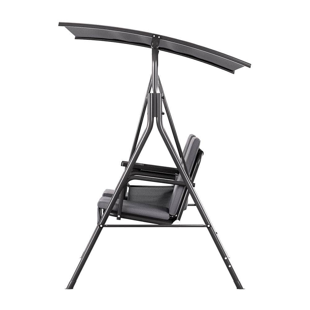 Stylish Grey Outdoor Swing Chair