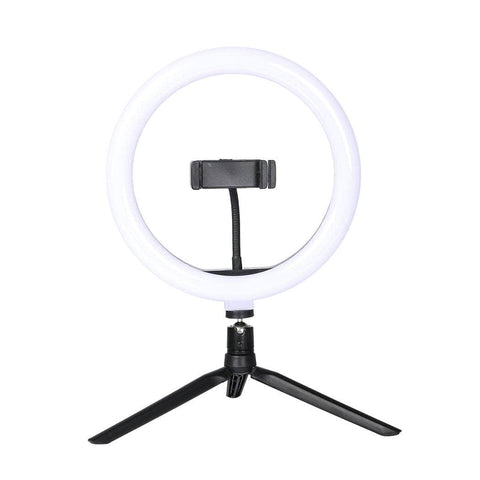 Stylish LED Ring Light with Tripod Stand Phone