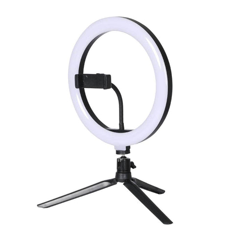 Stylish LED Ring Light with Tripod Stand Phone