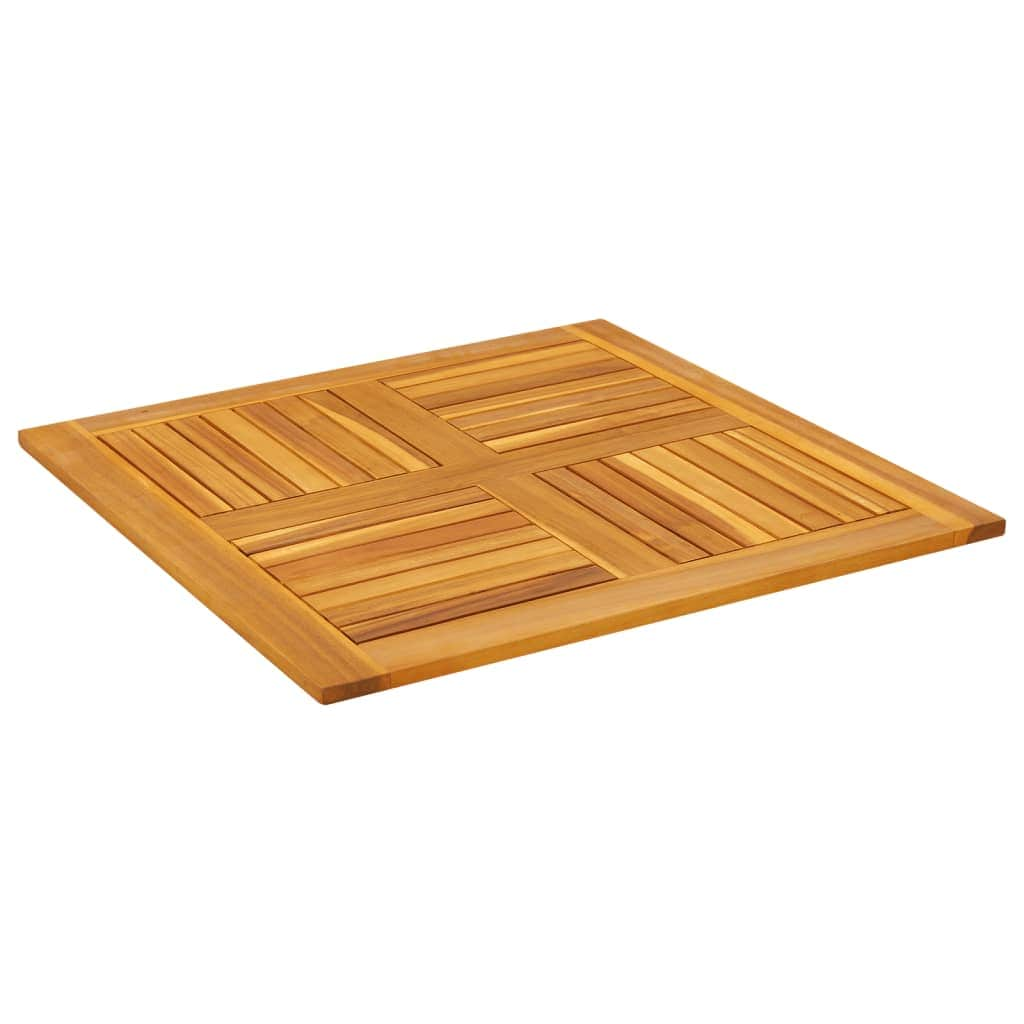 Stylish Table Top Square - Solid Wood Acacia