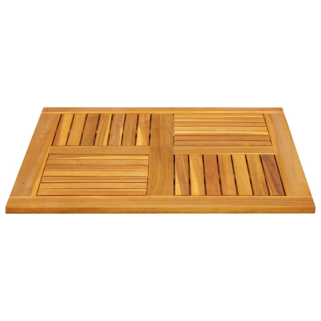 Stylish Table Top Square - Solid Wood Acacia