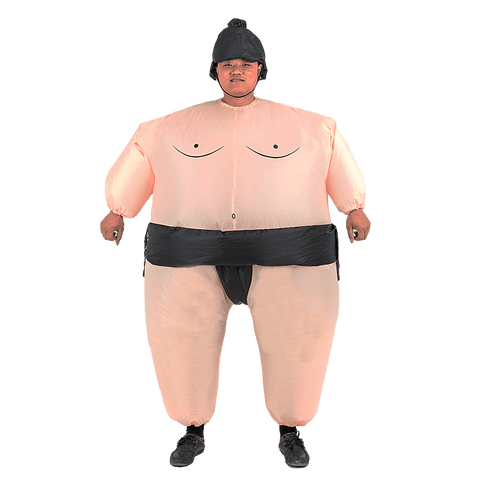 Sumo Fancy Dress Inflatable Suit -Fan Operated Costume