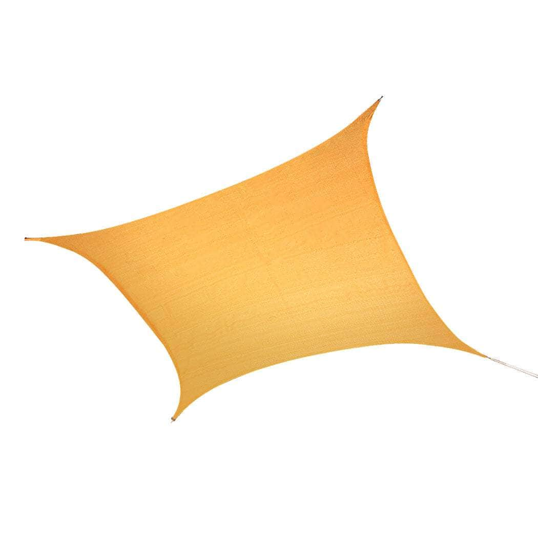 Sun Shade Sail Cloth Canopy Beige