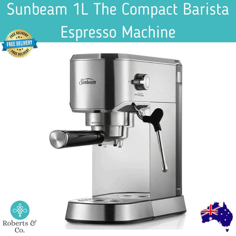 Sunbeam 1L the Compact Barista Espresso Coffee Machine Espresso Machine