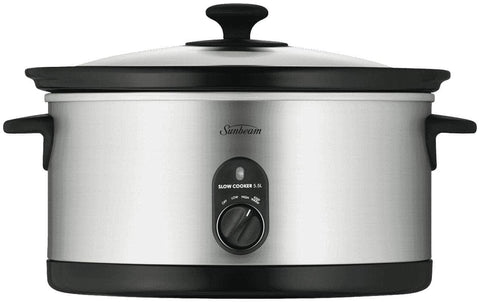 Sunbeam 5.5L Slow Electric Cooker Pot HP5520