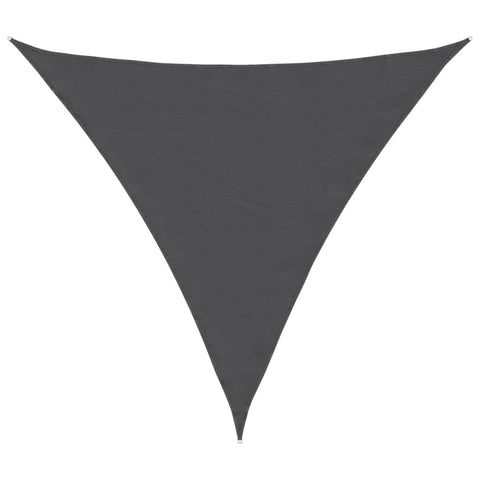 Sunshade Sail Oxford Fabric Triangular  Anthracite