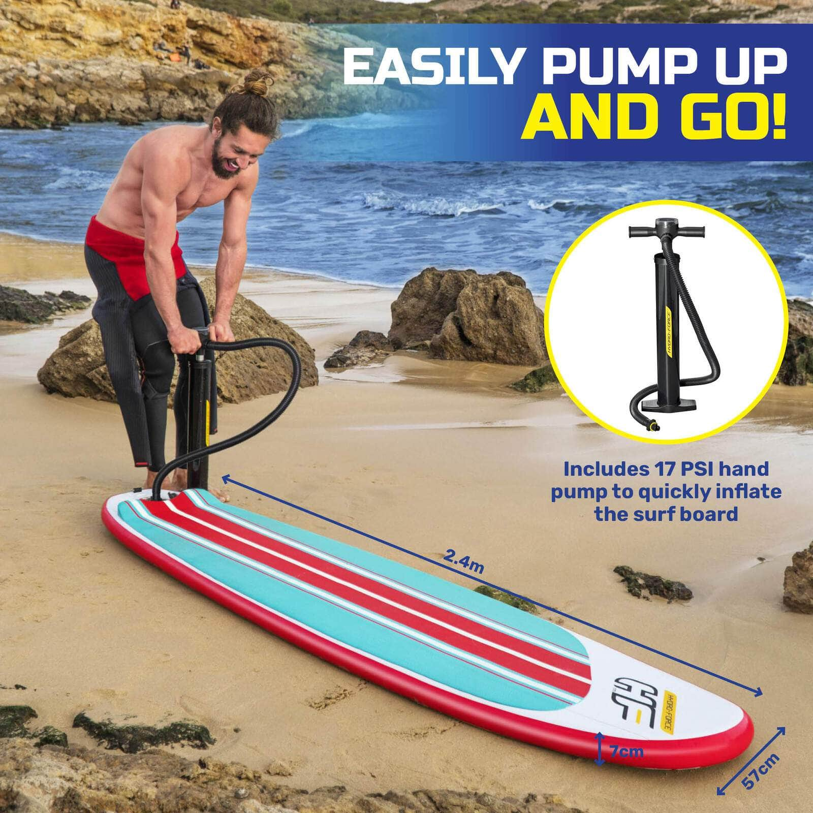 Surfboard Inflatable Essentials Included Innovative Technology 2.4m