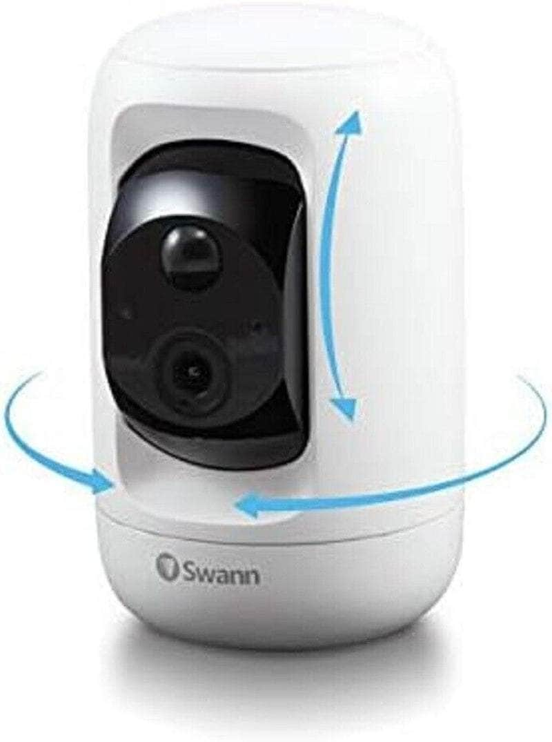 Swann Pan & Tilt Wi-Fi Security Camera 2 Way Audio 32GB SD SWIFI-PTCAM232