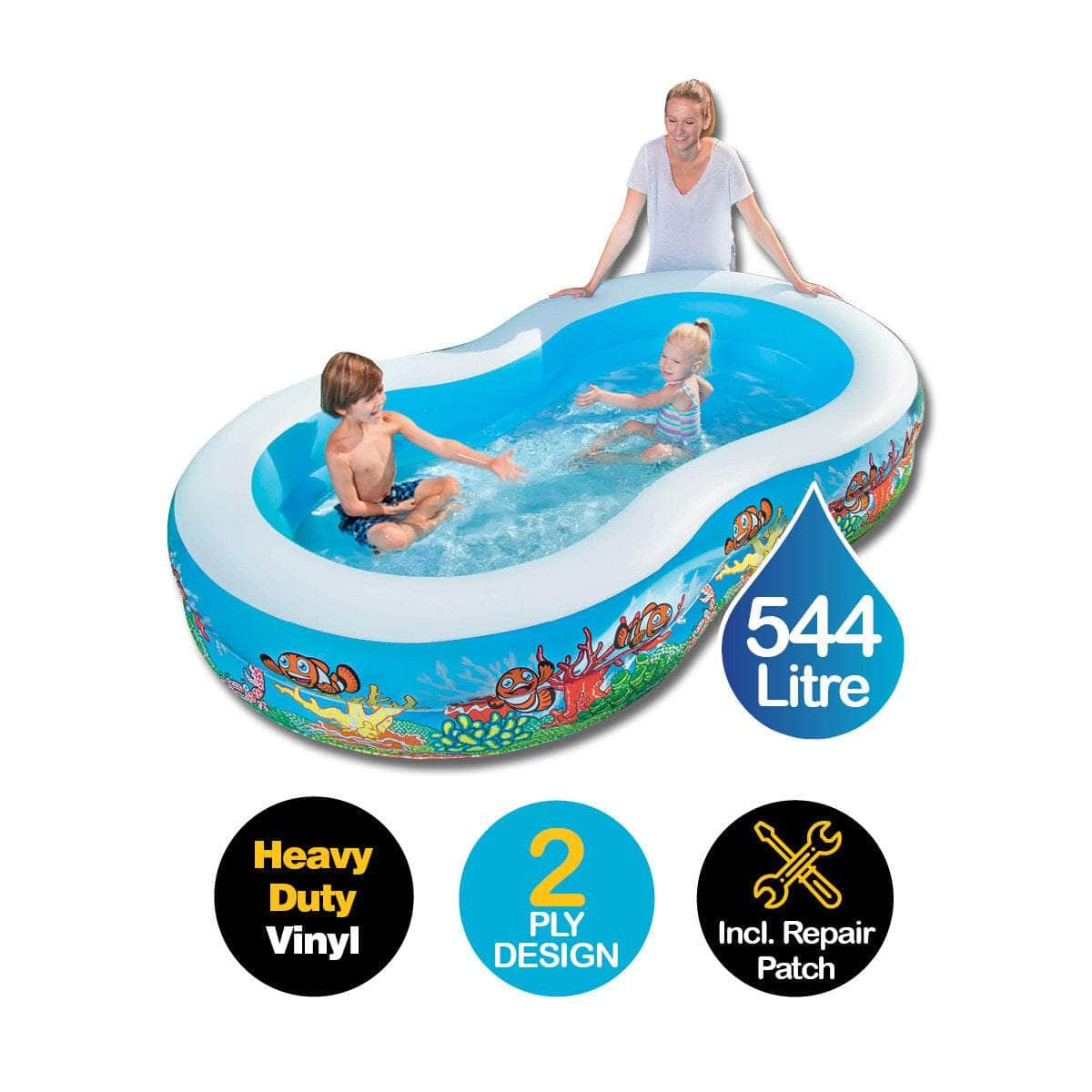 Swimming Pool Above Ground Inflatable Family Fun