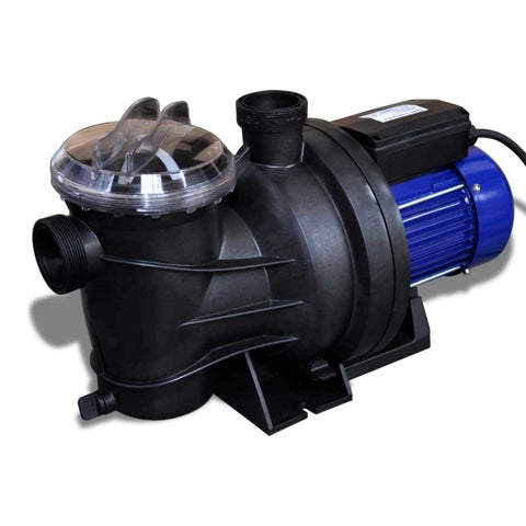 Swimming Pool Pump Electric 1200W Blue