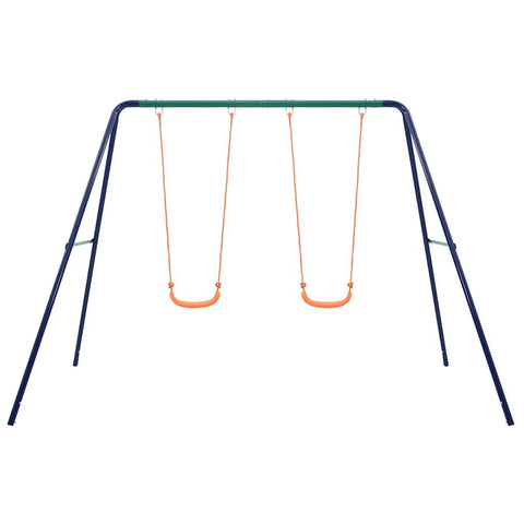 Swing Set with 2 Seats Steel