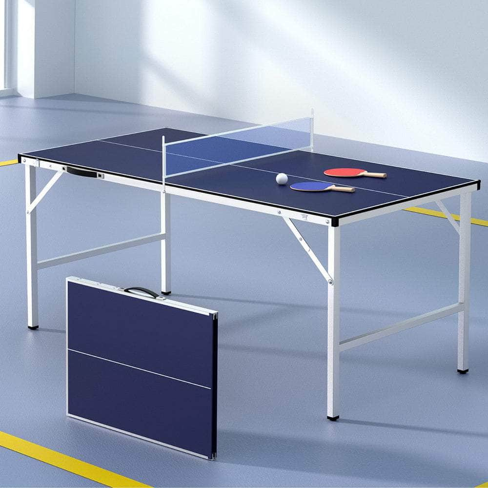 Table Tennis Ping Pong Table Portable Foldable Family Game Home Indoor