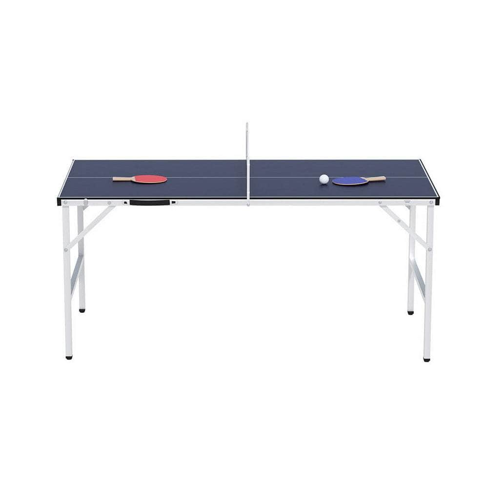 Table Tennis Ping Pong Table Portable Foldable Family Game Home Indoor