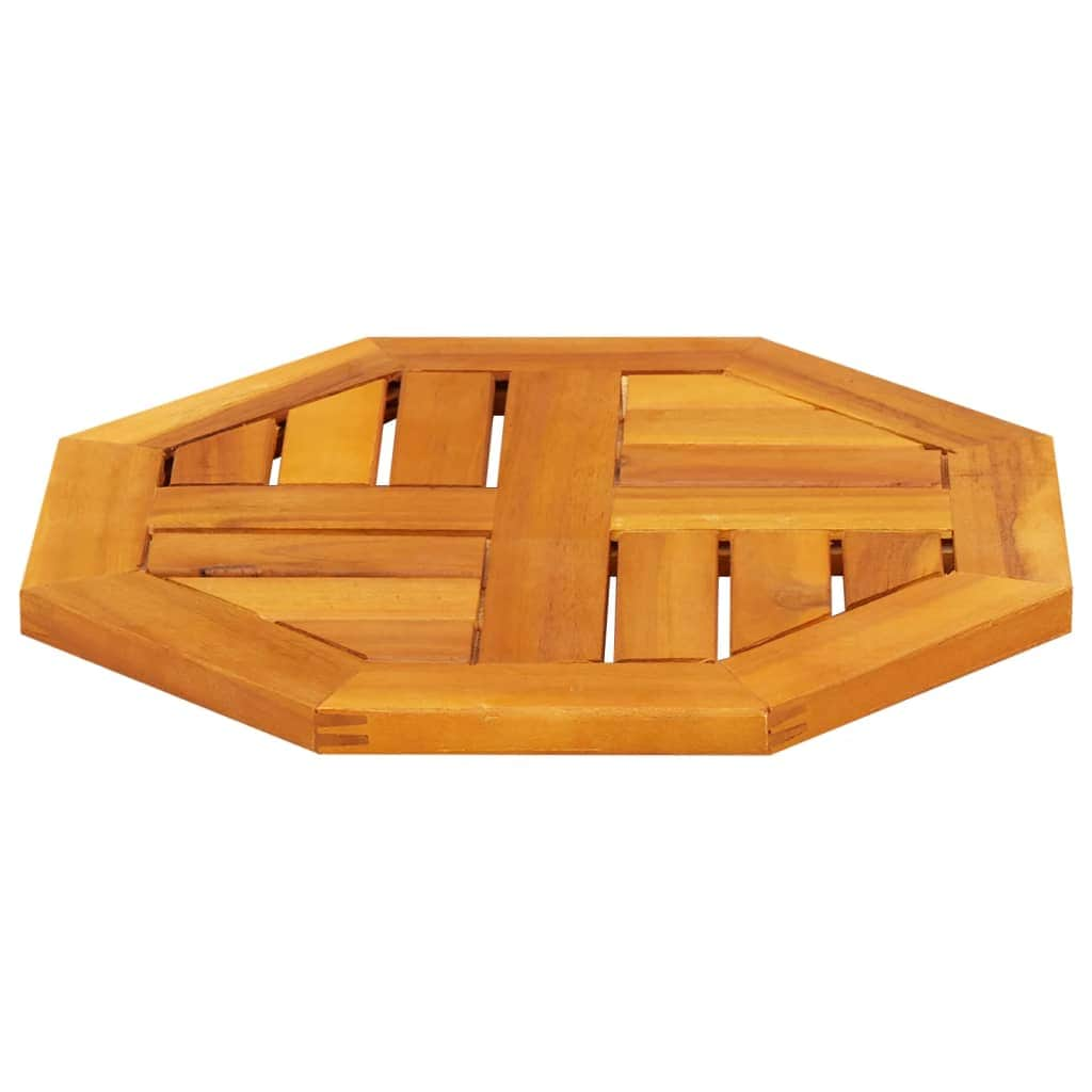 Table Top Replacement Board Furniture Desktop Octagonal-Solid Wood Acacia