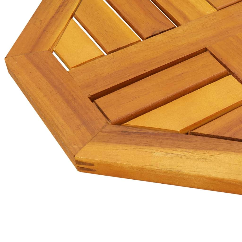 Table Top Replacement Board Furniture Desktop Octagonal-Solid Wood Acacia