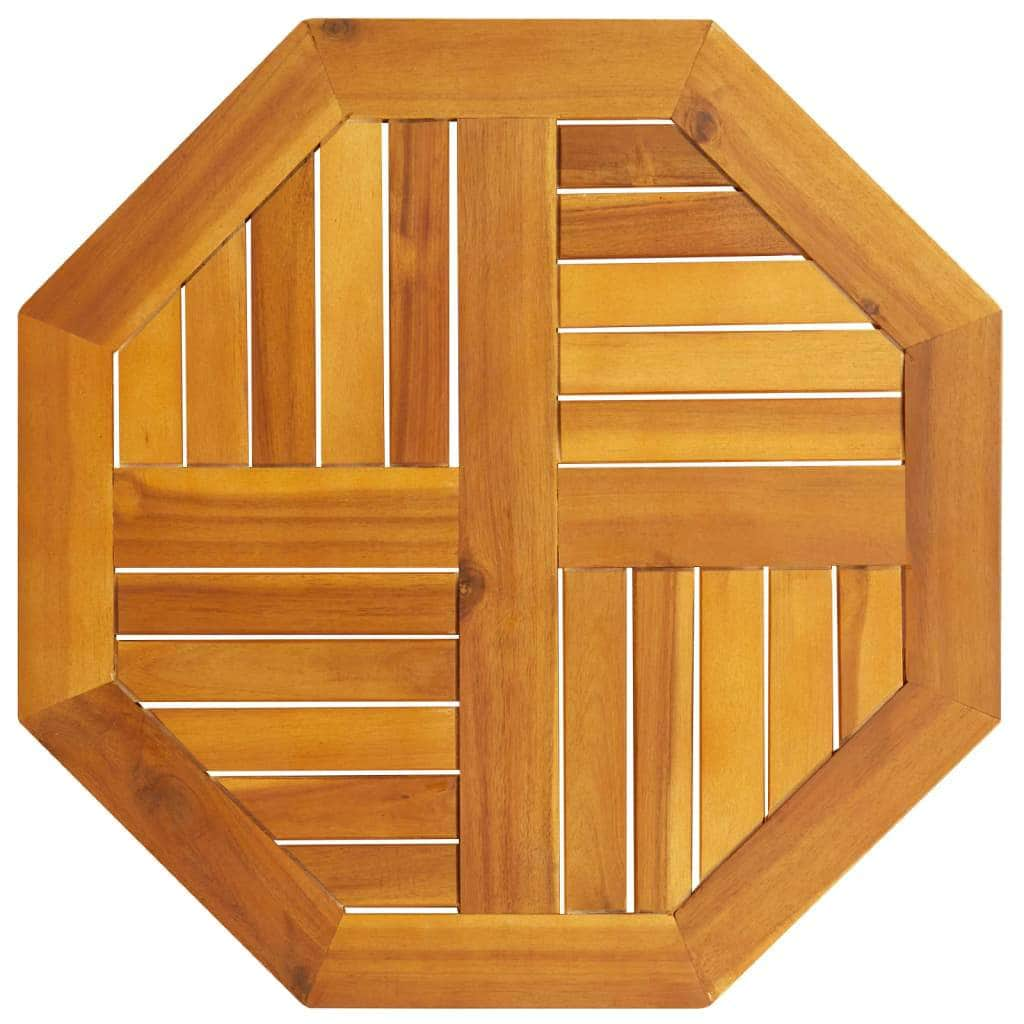 Table Top Replacement Board Furniture Desktop Octagonal-Solid Wood Acacia