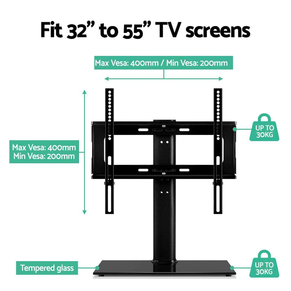 Table Top TV Swivel Mounted Stand