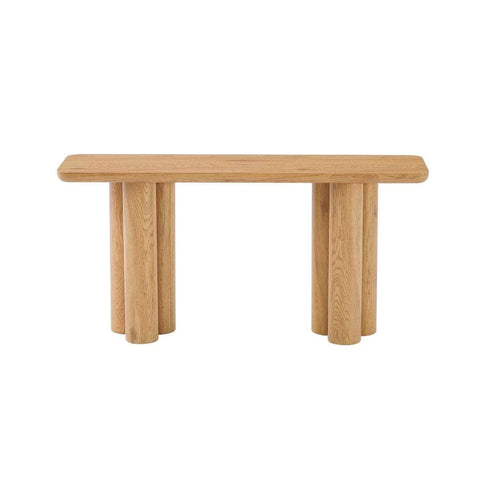 Tanner Natural Wooden Console Table