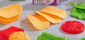 Tasty Treats Play Food Set For Kids (115 Pcs)