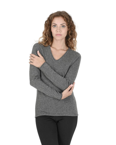 Taupe/Grey Cashmere Charm Crown Of Edinburgh Sweater