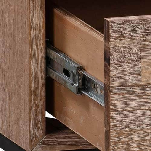 Tea-Colored Tallboy With 4 Storage Drawers