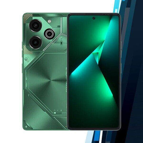 "TECNO Pova 6 Pro Green: 12GB/256GB, Dual SIM, Unlocked Android"