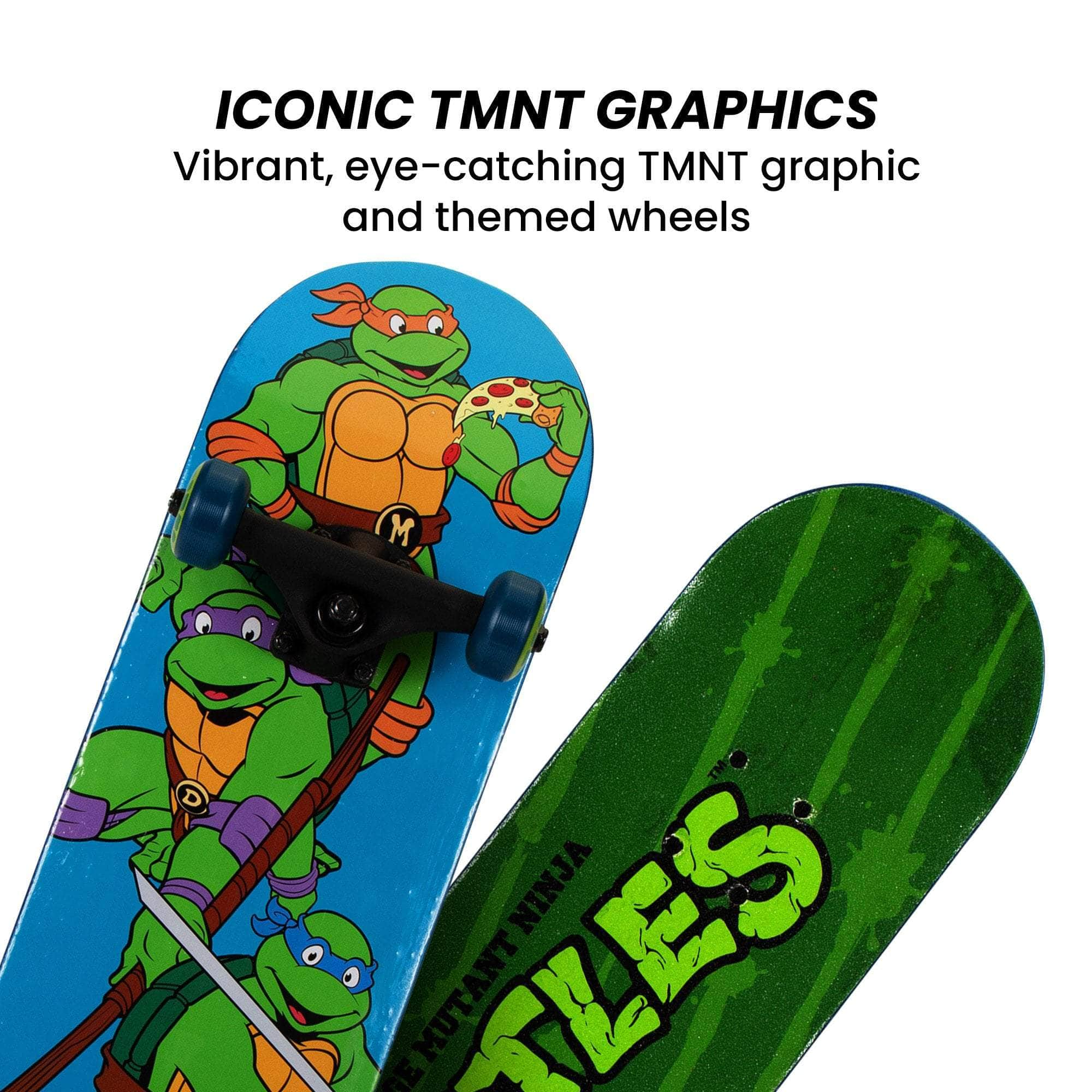 Teenage Mutant Ninja Turtles 28-inch Turtle Time Popsicle Skateboard