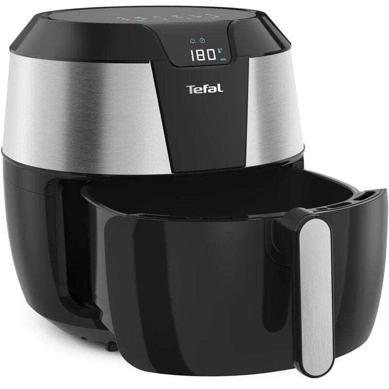 Tefal Easy Fry Deluxe XXL Air Fryer EY701D Stainless Steel with LED Touchscreen