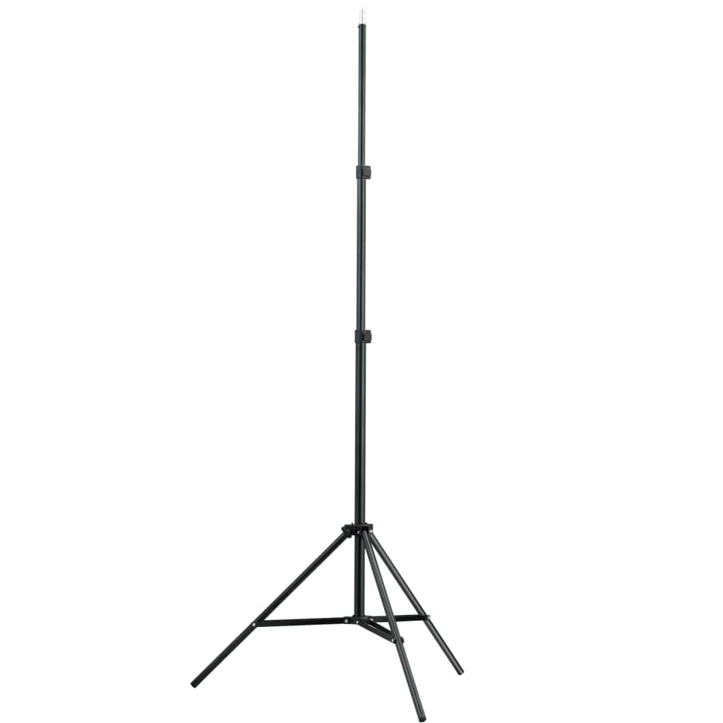 Telescopic Background Support Syste + White Backdrop