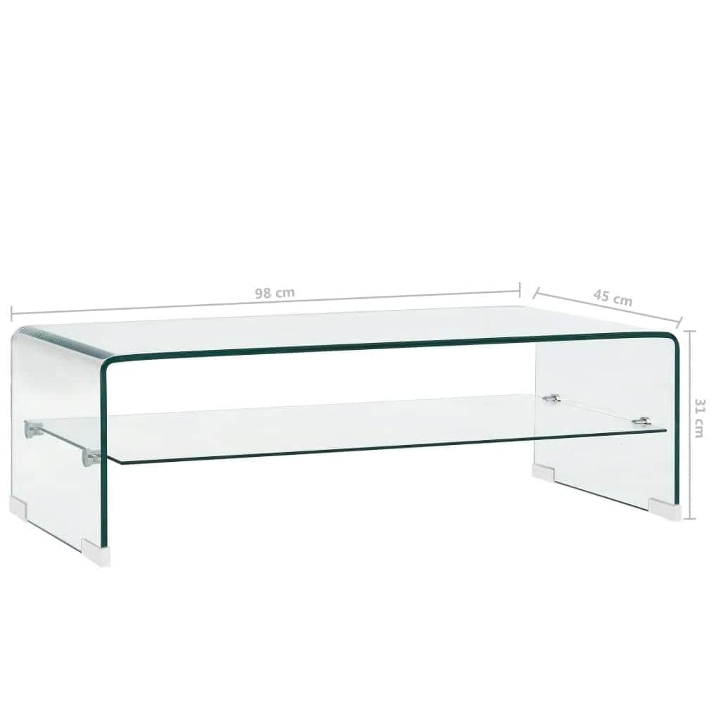 Tempered Glass Coffee Table