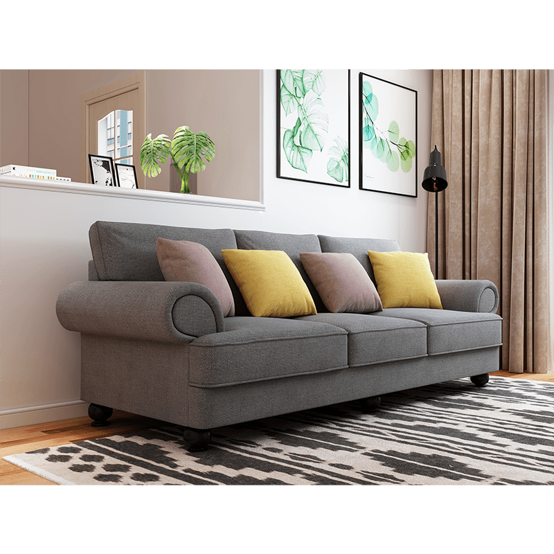 The Cloud Nine 3-Seater Sofa Slate